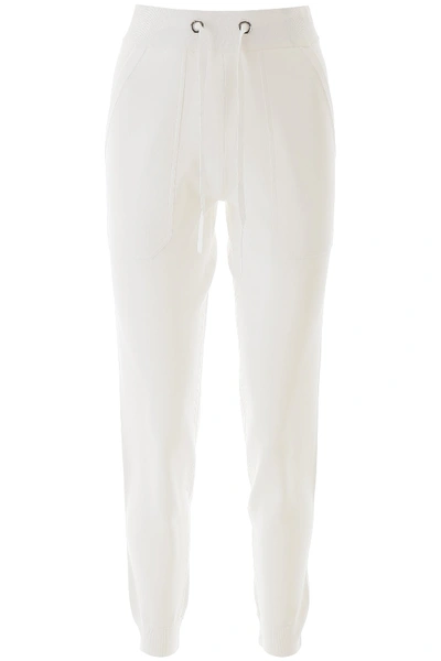 Max Mara Avila Jogger Pants In White