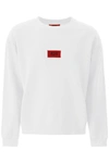 424 Sweatshirt Logo White In Off White