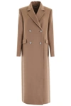 ALESSANDRA RICH ALESSANDRA RICH COAT WITH EMBELLISHED BUTTONS