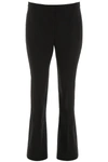 ALEXANDER MCQUEEN ALEXANDER MCQUEEN TROUSERS WITH SATIN BANDS