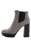 HOGAN ANKLE BOOT GRAY SUEDE