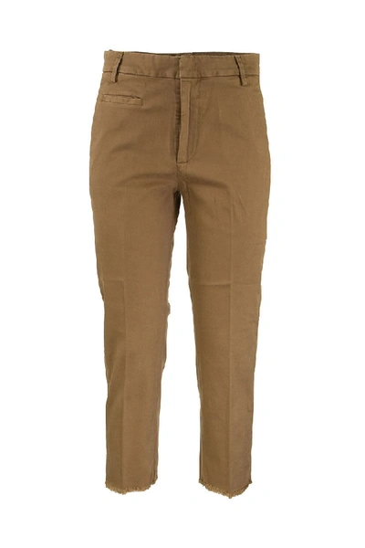 Dondup Ariel Chinos Trousers In Camel