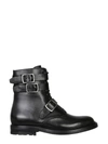 Saint Laurent Buckle-detail 30mm Ceril Ankle Boots In Black