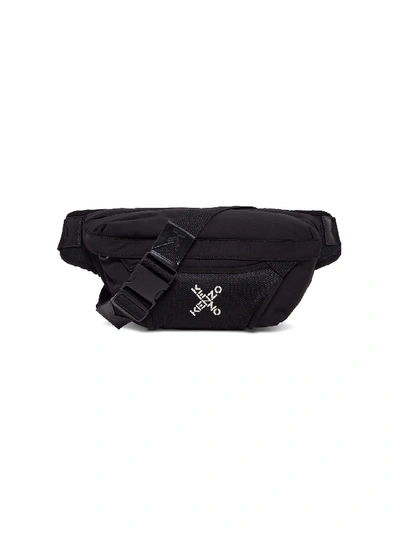 Kenzo Belt Bag With Logo In Black
