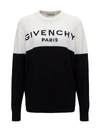 GIVENCHY BICOLOR SWEATER WITH LOGO