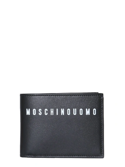 Moschino Bifold Wallet In Black