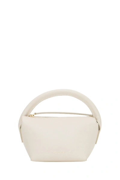 Frenzlauer Bowl Leather Mini Bag In White