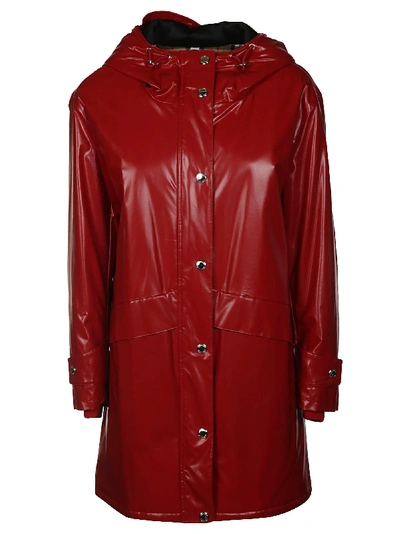 Burberry Coats In Rosso