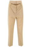 BURBERRY BURBERRY DOUBLE WAIST TROUSERS