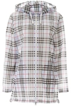 BURBERRY BURBERRY PVC VINTAGE CHECK RAINCOAT