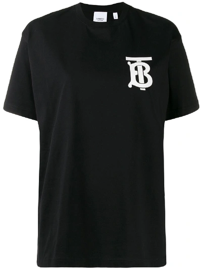 Burberry T-shirts And Polos In Nero