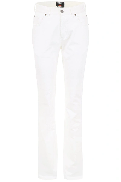 Calvin Klein 205w39nyc Jaws Five Pockets Jeans In White