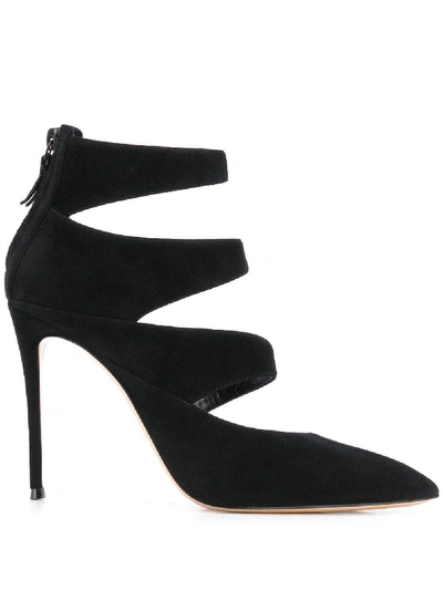 Casadei Leather Pumps In Nero