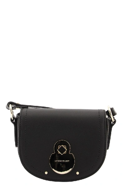 Longchamp Ladies Black Cavalcade Crossbody Bag