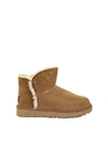 UGG CLASSIC FLUFF MINI CHESTNUT BOOTS