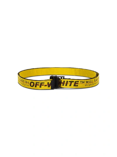 Off-white Classic Industrial Belt In Yellow