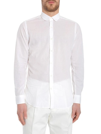 The Gigi Cotton Poplin Shirt In White