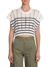 ALEXANDER WANG COTTON PULLOVER WITH SLITS