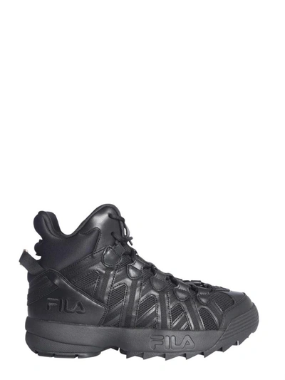 Fila D-stack Cage Crossover Sneakers In Black
