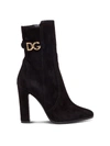 DOLCE & GABBANA SUEDE ANKLE BOOTS