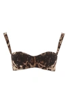 DOLCE & GABBANA DOLCE & GABBANA BALCONETTE BRA WITH LACE