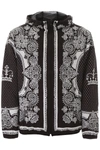 DOLCE & GABBANA DOLCE & GABBANA BANDANA AND CROWN JACKET