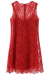 DOLCE & GABBANA DOLCE & GABBANA LACE MINI DRESS