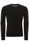 DOLCE & GABBANA DOLCE & GABBANA SHAVED WOOL PULLOVER