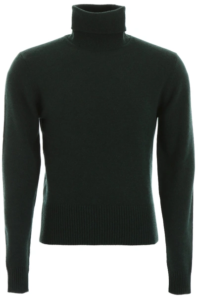 Dolce & Gabbana Turtleneck Knit In Green