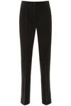 DOLCE & GABBANA DOLCE & GABBANA WOOL TROUSERS WITH BANDS