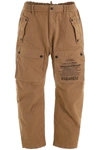 DSQUARED2 DSQUARED2 CARGO TROUSERS WITH LOGO