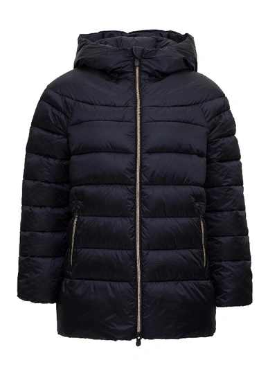 Save The Duck Ecological Down Jacket In Black