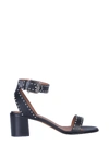 GIVENCHY ELEGANT SANDAL WITH BUCKLE AND STUDS