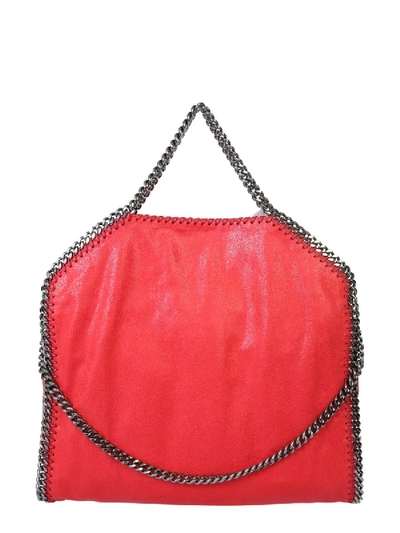 Stella Mccartney Falabella Fold Over Bag In Red