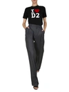 DSQUARED2 HIGH WAIST TROUSERS