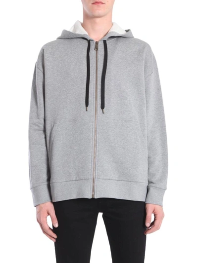 N°21 Hooded Sweasthirt In Grey