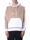 Msgm Hooded Sweatshirt In White