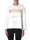 MOSCHINO HOODED SWEATSHIRT