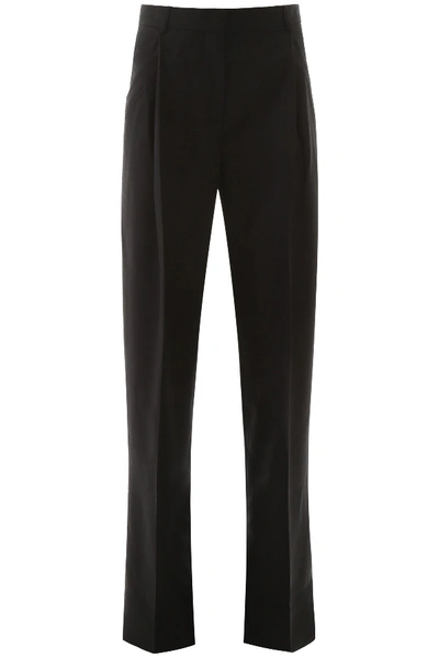 Jacquemus Loya Loose Trousers In Black