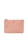 JIMMY CHOO JIMMY CHOO FARA MONOGRAM POUCH