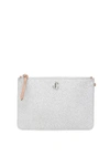 JIMMY CHOO JIMMY CHOO GLITTER FARA POUCH