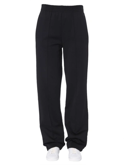 Givenchy Cotton Blend Jogging Trousers In Black
