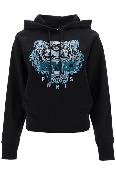 Kenzo Tiger Hoodie In Noir