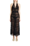 MISSONI KNITTED ONE-PIECE JUMSUIT WITH FRINGE