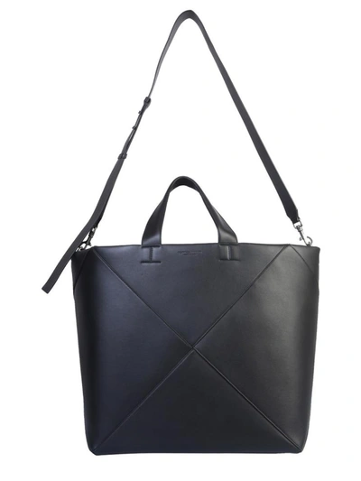 Bottega Veneta Large Tote Bag In Black