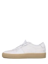 COMMON PROJECTS LEATHER SNEAKERS WHITE
