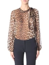 N°21 LEOPARD PRINTED SHIRT