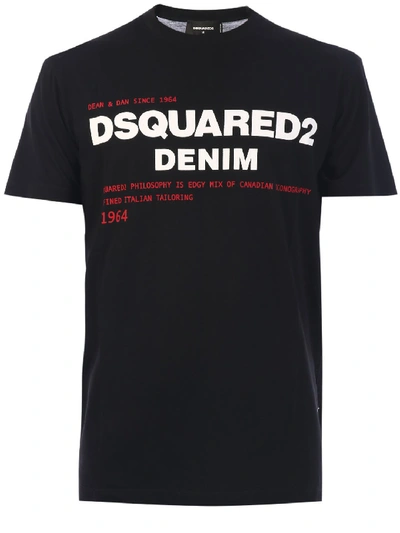 Dsquared2 Logo T-shirt Black