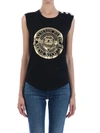 BALMAIN LOGO TOP BLACK