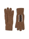 FENDI LOGOED WOOL GLOVES